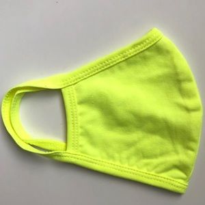 25% OFF 2/More NEON FACE MASK OSFM COTTON BLEND